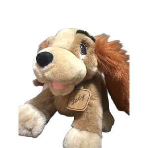 Disney Lady from Lady and the Tramp Stuffed Animal Plushie Dog